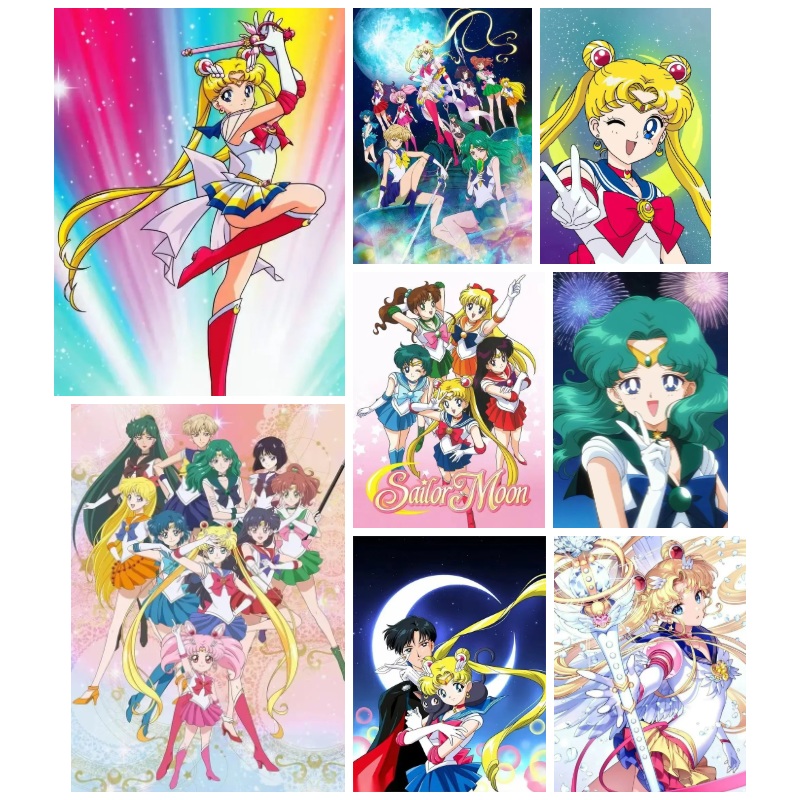 Resin Art Anime - Sailor Moon Anime Diamond Painting 5D