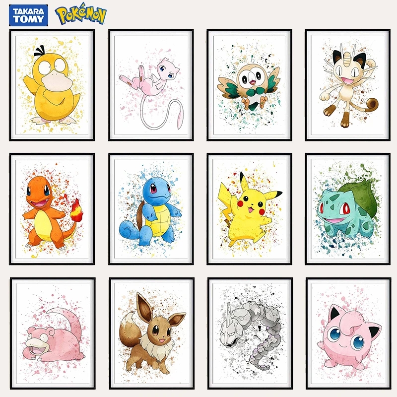 Resin Art Anime - Pokemon Anime Comic Diamond Painting Cartoon