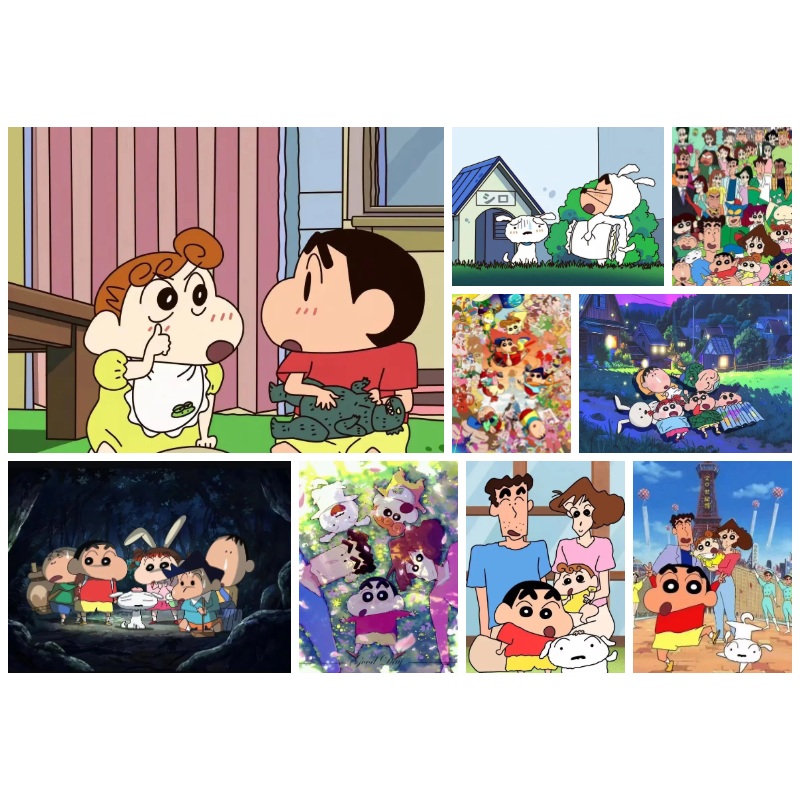 Resin Art Anime - Crayon Shin-chan Cartoon Diamond Painting 5D