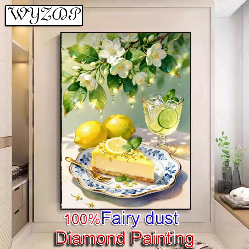 WYZDP 100% Fairy Dust Diamond  - Resin Art Wallpaper review and price