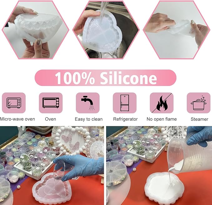 Bubble Resin Tray Silicone Mol - Coaster Mold Square review and price
