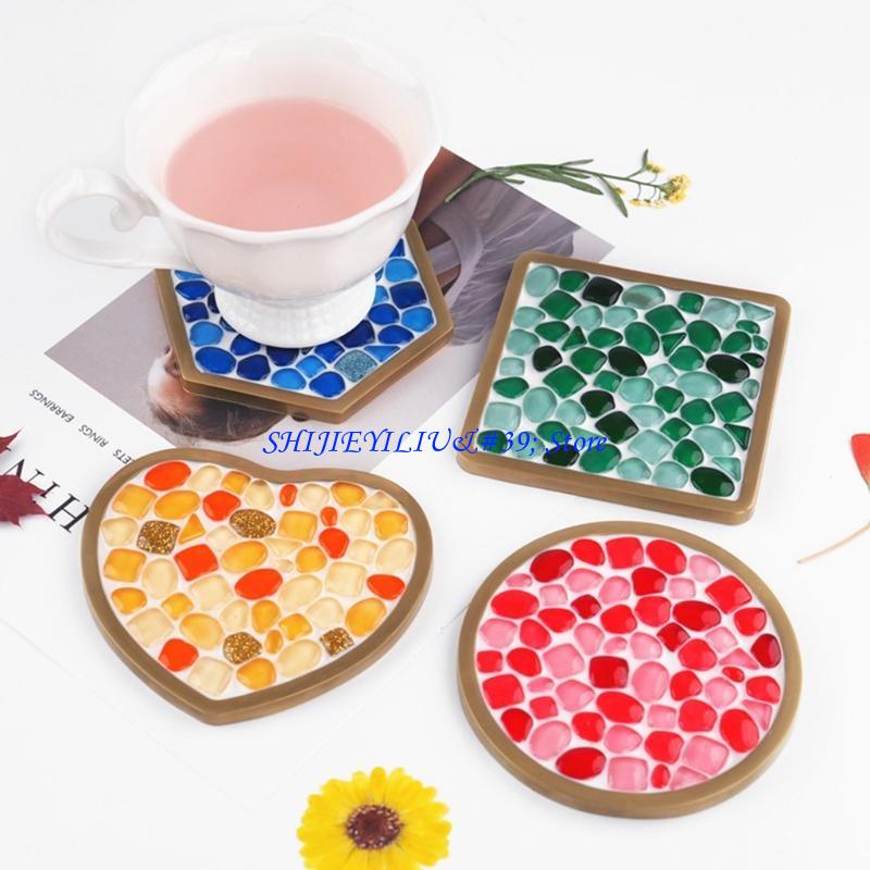 E21F DIY Epoxy Mold Love Squar - Coaster Mold Square review and price