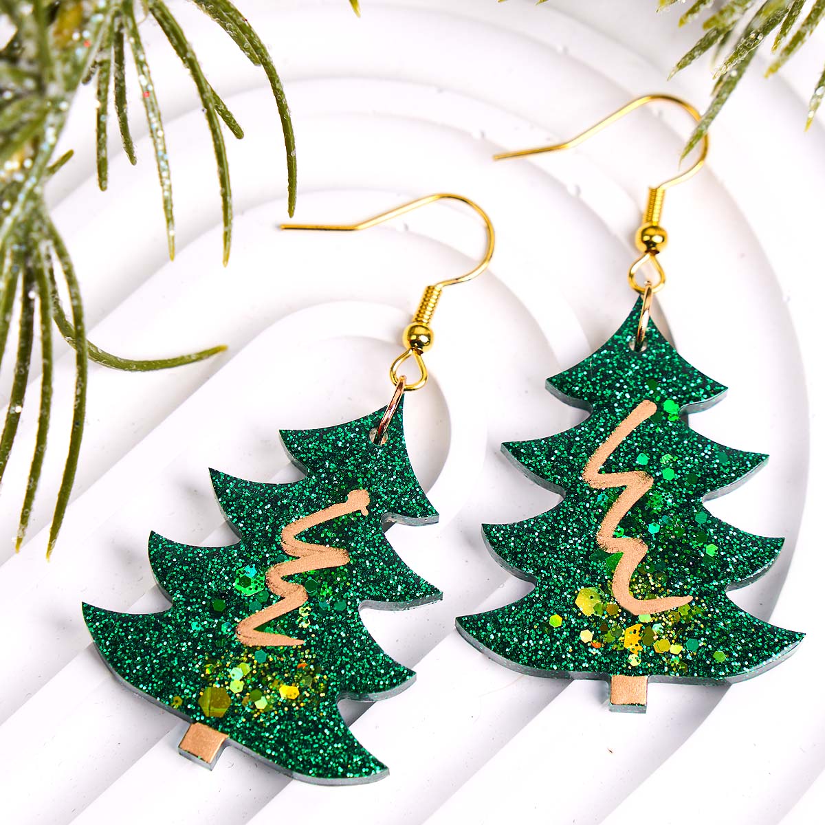 3D Christmas Tree Pendant Sili - Resin Art Materials review and price