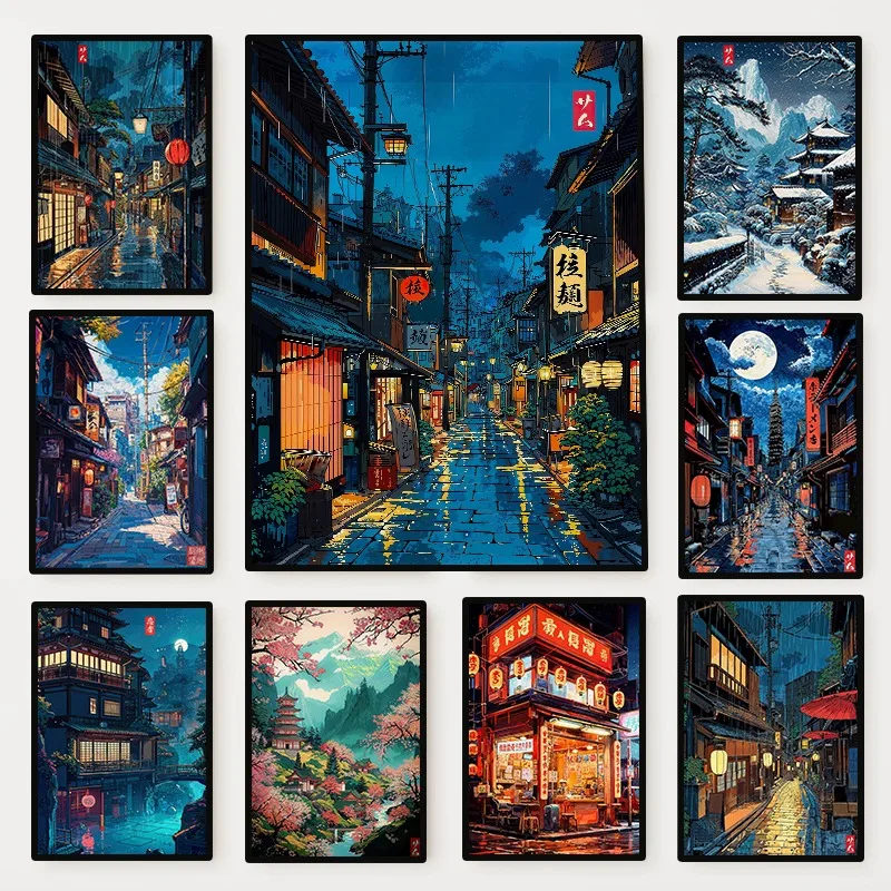 Diamond Painting Japanese Cart - Resin Art Anime review and price