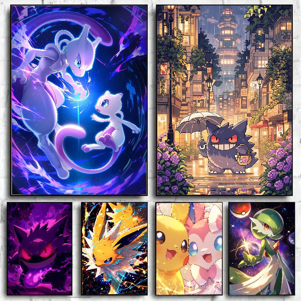 Pokemon Anime Poster Rayquaza  - Resin Art Anime review and price