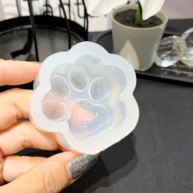 1pc Paw Print  Mold, Clear Epo - Resin Art Mold review and price