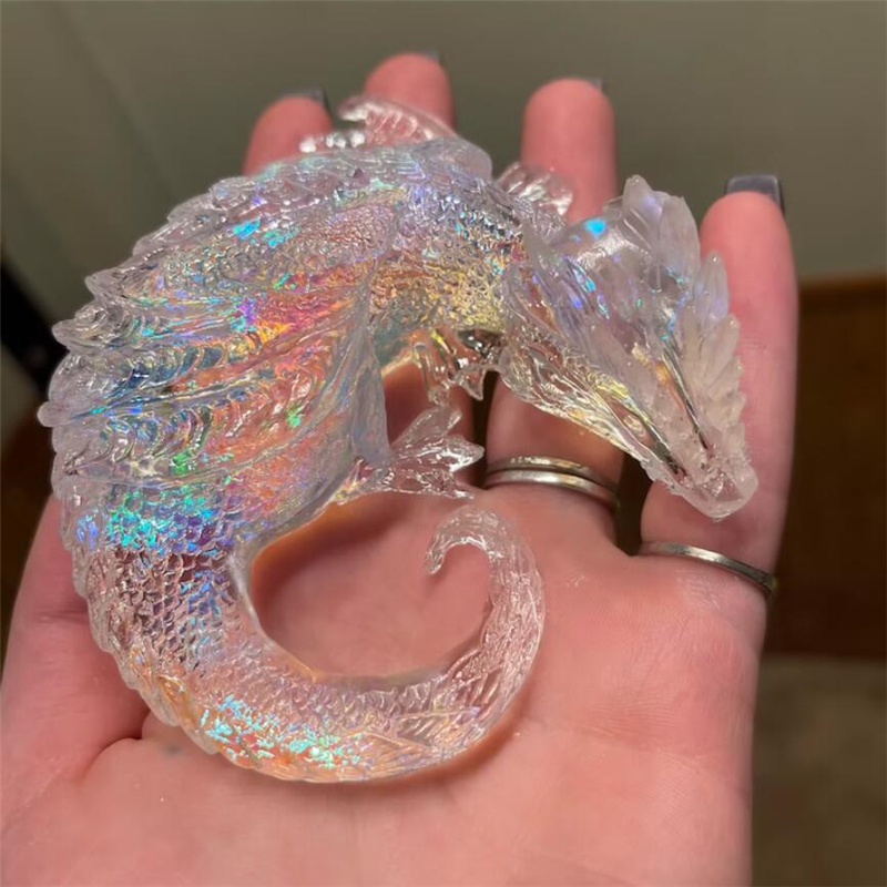3 Styles Mirror Sleepy Dragon  - Resin Art Materials review and price