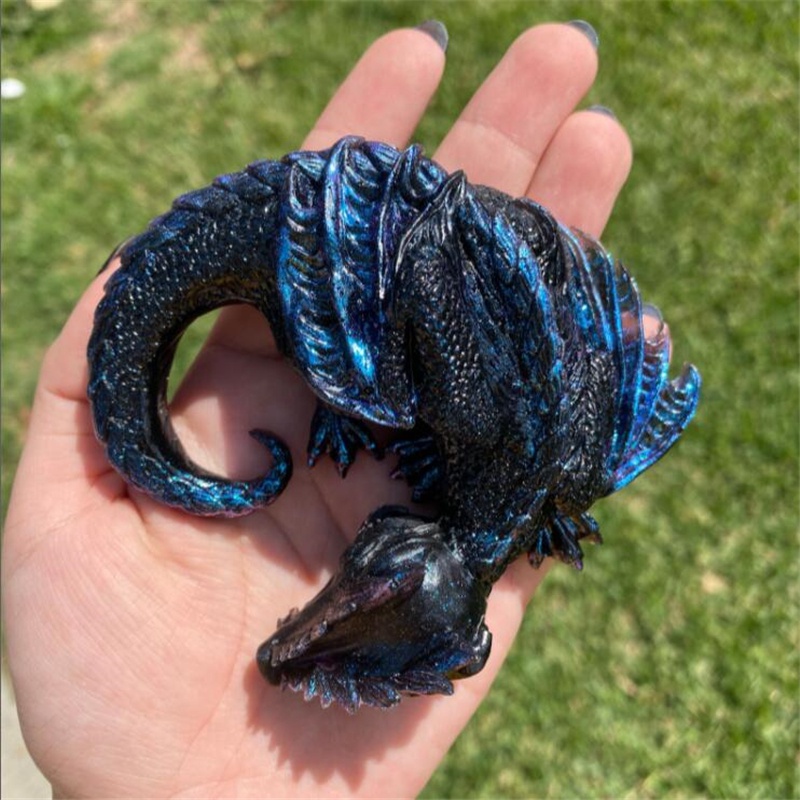 3 Styles Mirror Sleepy Dragon  - Resin Art Materials review and price