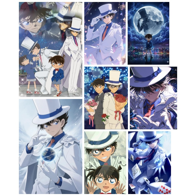 Detective Conan Kaitou Kid Dia - Resin Art Anime review and price