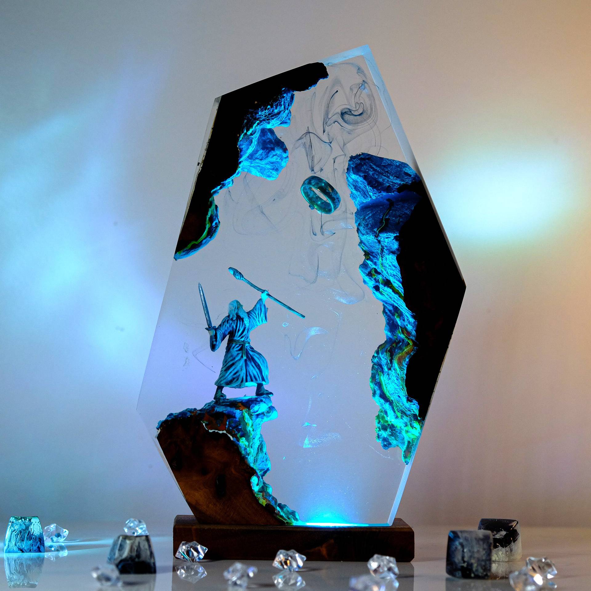 Movie Scence Figure Table Resi - Resin Art Anime review and price