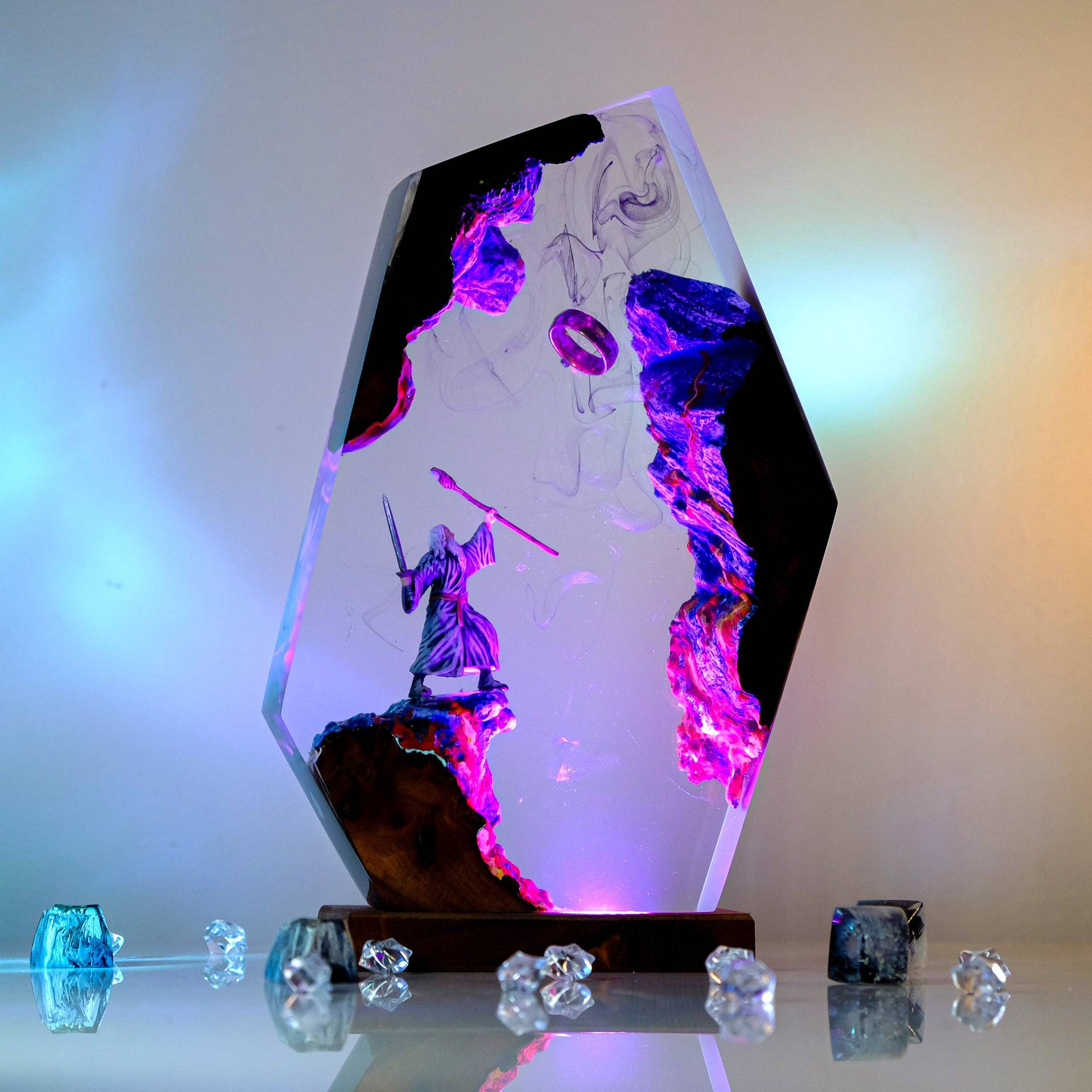 Movie Scence Figure Table Resi - Resin Art Anime review and price