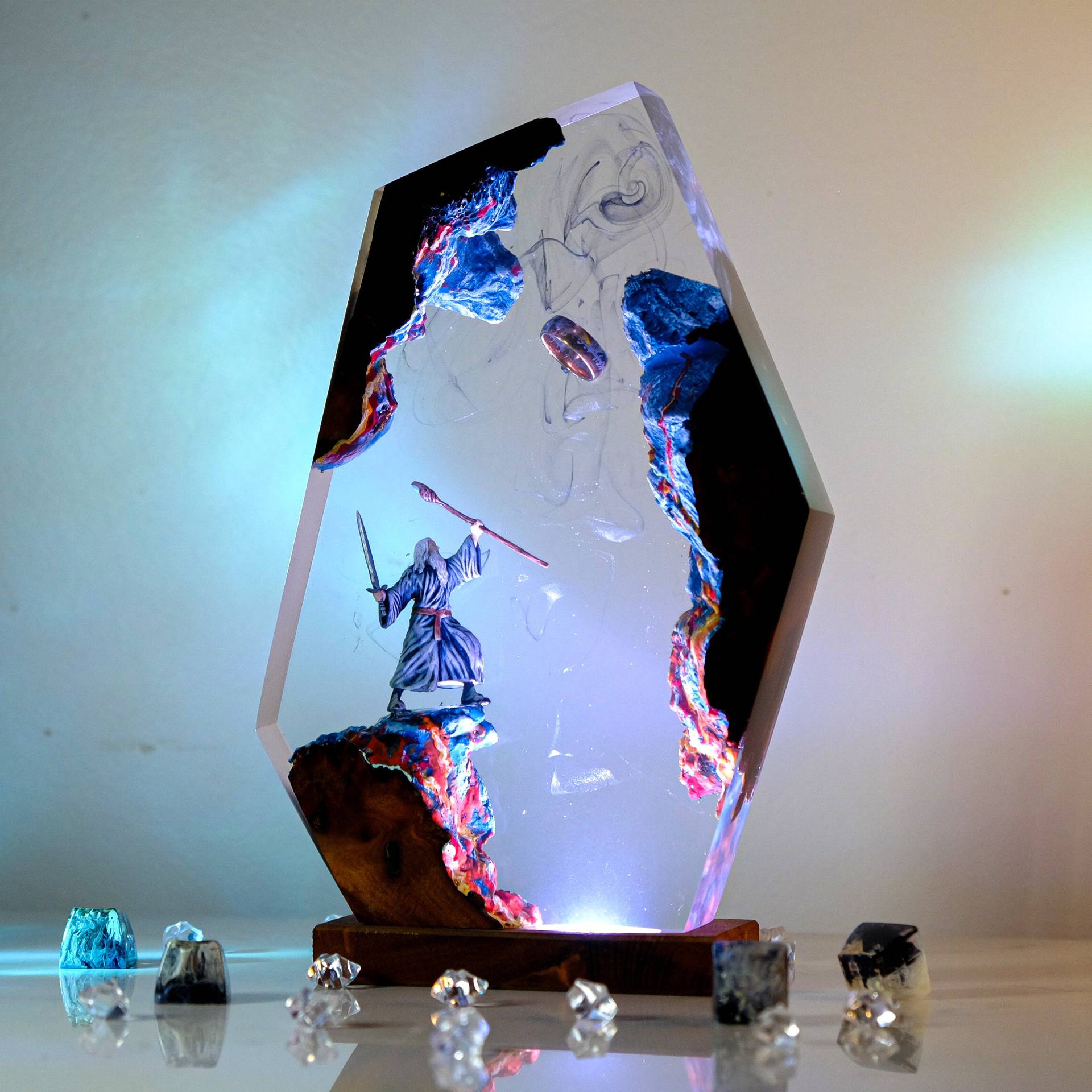 Movie Scence Figure Table Resi - Resin Art Anime review and price
