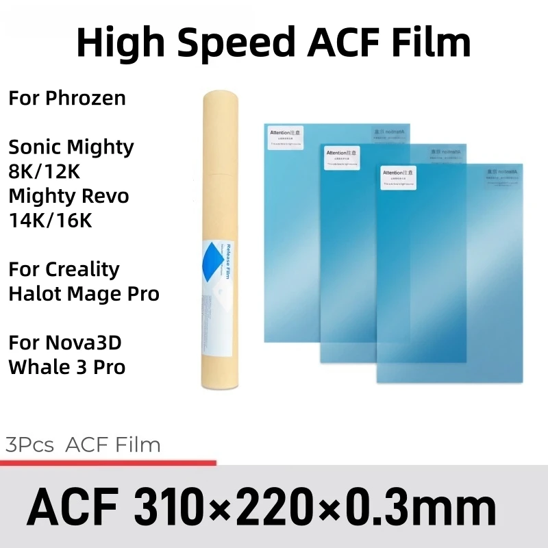 3Pcs ACF Film 220x310mm For Ph - Resin Art Pro review and price