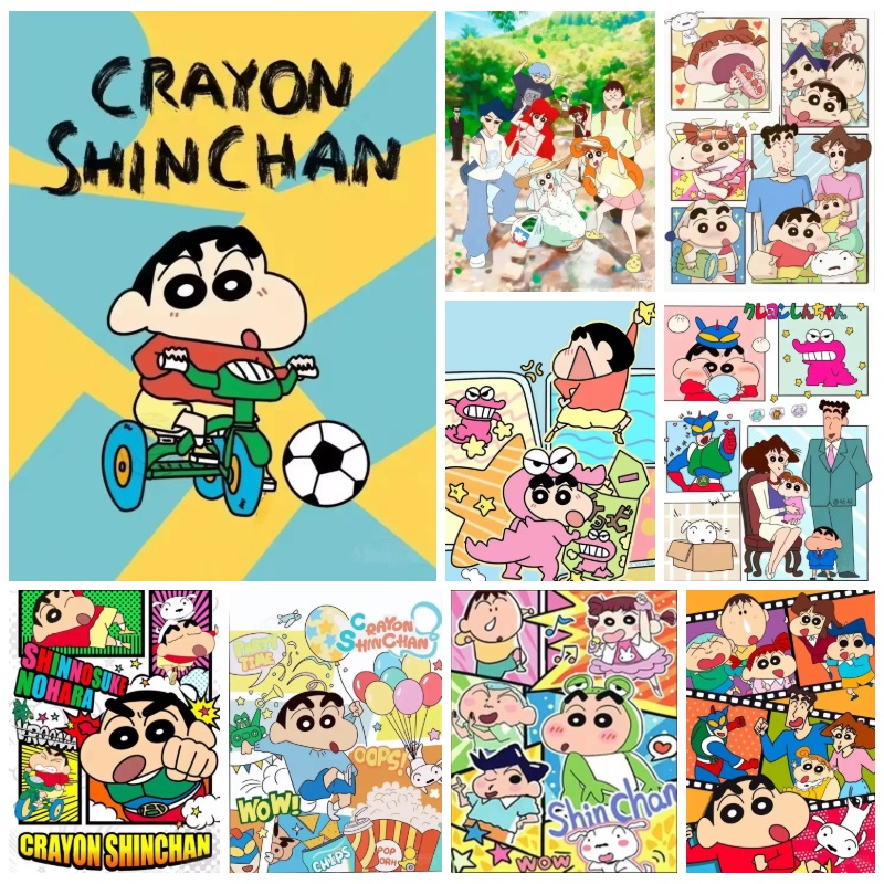 Crayon Shinchan Anime 5D Full  - Resin Art Anime review and price