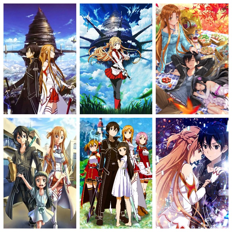 Sword Art Online 5d Diamond Pa - Resin Art Online review and price