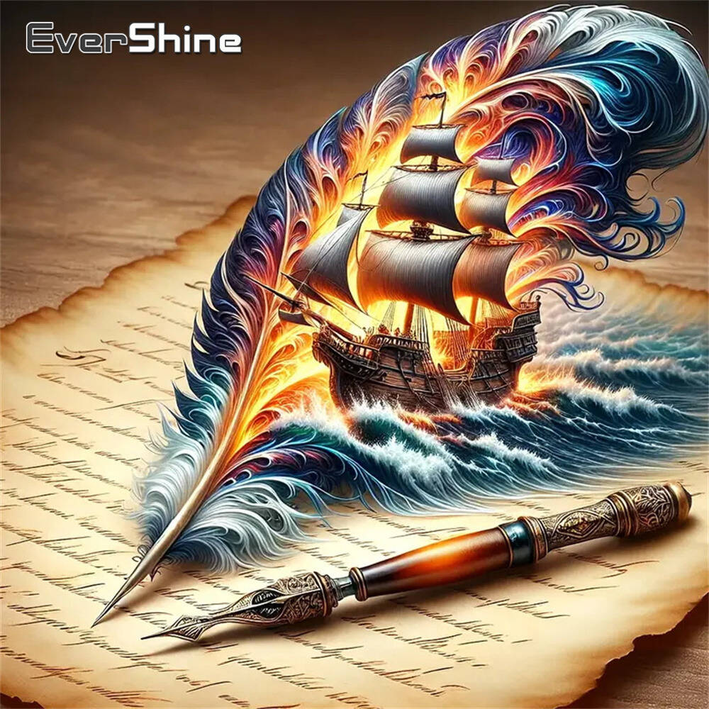 Evershine Full Square Round Di - Resin Art Wallpaper review and price