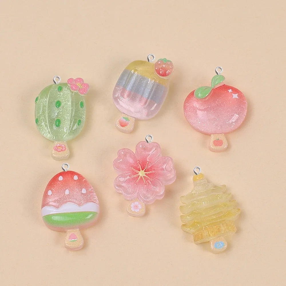 10Pcs Kawaii Summer Popsicle R - Resin Art Materials review and price