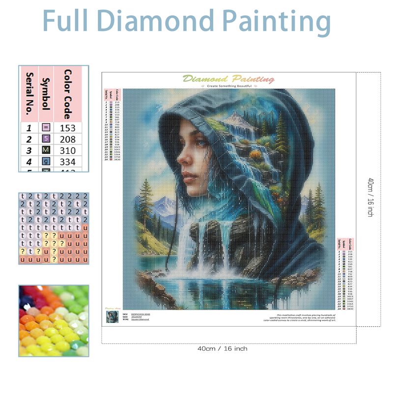 SDOYUNO Diy 5d Fantasy Women D - Resin Art Wallpaper review and price