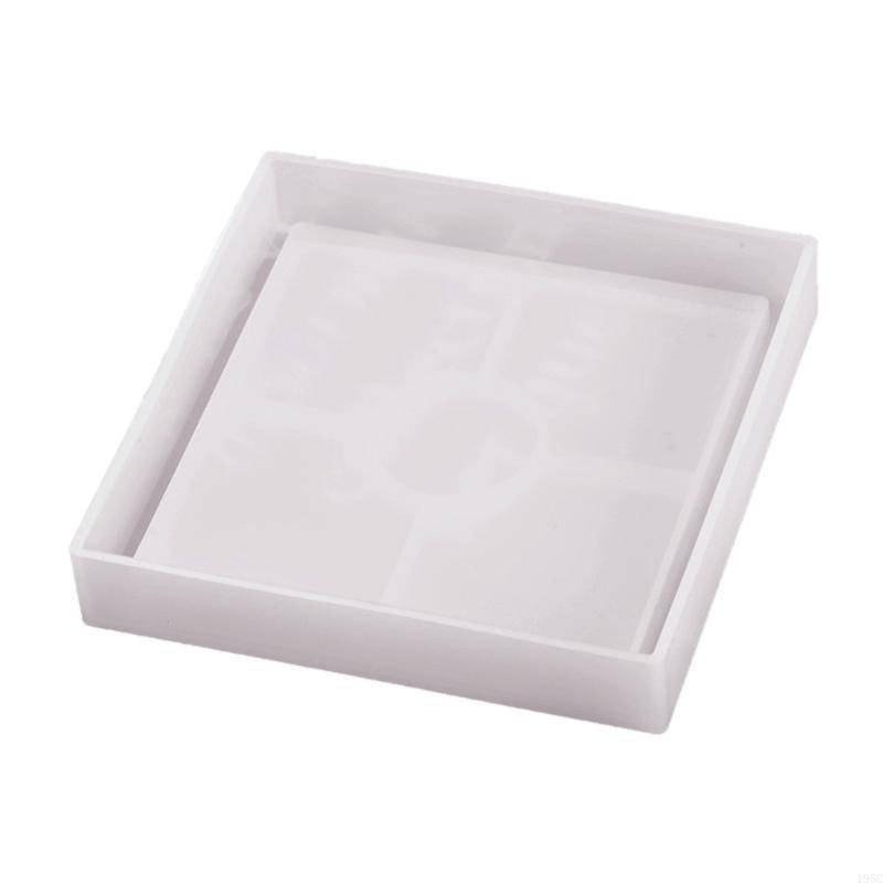 195C Diy Round Square Hexagon  - Coaster Mold Square review and price